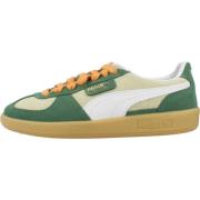 Puma Snygga Sneakers för Stadsliv Green, Dam