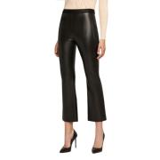 Wolford Leather Trousers Black, Dam