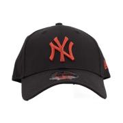 New Era Yankees Svart Keps Black, Herr