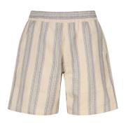 Carhartt Wip Bomull Elastisk Midja Shorts Beige Ljusblå Beige, Herr