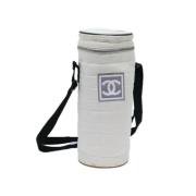 Chanel Vintage Pre-owned Nylon chanel-vskor White, Dam