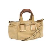 Chloé Pre-owned Pre-owned Laeder axelremsvskor Beige, Dam