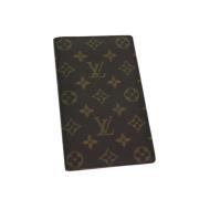 Louis Vuitton Vintage Pre-owned Belagd canvas plnbcker Brown, Dam