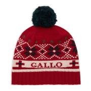 GALLO Röd Julmössa med Manschett Multicolor, Unisex