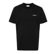 Off White Svarta T-shirts och Polos Black, Herr