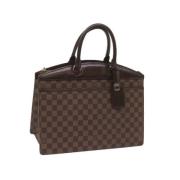 Louis Vuitton Vintage Pre-owned Canvas handvskor Brown, Dam