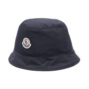 Moncler Vändbar keps med logotyplapp Blue, Herr