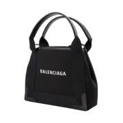 Balenciaga Tyg totevskor Black, Dam