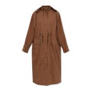 Max Mara Parka med dragsko Augusta Brown, Dam