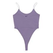 Nike Sportswear Chill Knit Bodysuit Purple, Dam