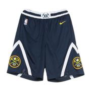 Nike Basketball Shorts Icon Edition Denver Nuggets Blue, Herr