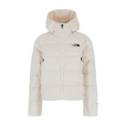 The North Face Vit Dun Hoodie Kappor White, Dam