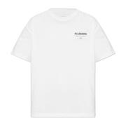 AllSaints Underground T-Shirt White, Herr