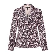 Marc Cain Ornament Blazer Multicolor, Dam