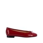 Alohas Oriana Onix Läder Ballet Flats Red, Dam