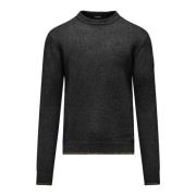 BomBoogie Herr Zip Cardigan Bomullsblandning Black, Herr