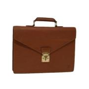 Louis Vuitton Vintage Pre-owned Laeder louis-vuitton-vskor Brown, Dam