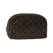 Louis Vuitton Vintage Pre-owned Canvas louis-vuitton-vskor Brown, Dam