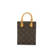 Louis Vuitton Vintage Pre-owned Canvas handvskor Brown, Dam