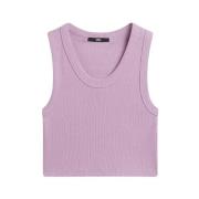 Vans Rib Tank Top Pink, Dam