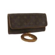 Louis Vuitton Vintage Pre-owned Canvas louis-vuitton-vskor Brown, Dam