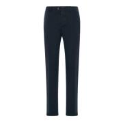 Kiton Lyocell Blandning Klassiska Byxor Blue, Herr