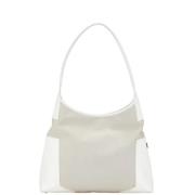 Salvatore Ferragamo Pre-owned Pre-owned Canvas handvskor White, Dam