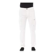 Baldinini Vita cargobyxor med fickor White, Herr