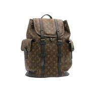 Louis Vuitton Vintage Pre-owned Canvas ryggsckar Blue, Dam