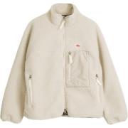 Danton Off-White Shearling Stand Collar Jacket Beige, Herr