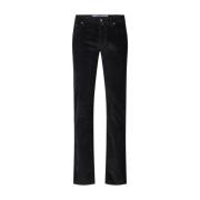 Jacob Cohën Corduroy Slim Fit Byxor 5-Ficka Stil Black, Herr