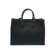 Louis Vuitton Vintage Pre-owned Laeder louis-vuitton-vskor Black, Dam