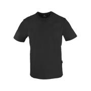 Plein Sport Scratch Logo Bomull T-shirt Black, Herr