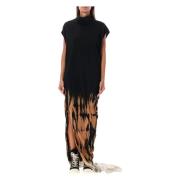 Rick Owens Edfu T Klänning Black, Dam