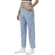 Dickies Ellendale Denim Byxor Blue, Dam