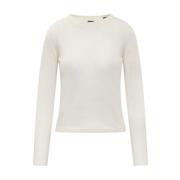 PINKO Stilfull Stickad Kollektion White, Dam