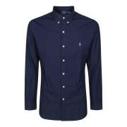 Ralph Lauren Stretch Poplin Skjorta Blue, Herr