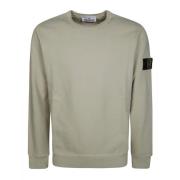 Stone Island Crewneck Sweatshirt Basic Style Beige, Herr