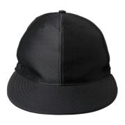 Dolce & Gabbana Svart Logo Baseball Cap Tillverkad i Italien Black, He...