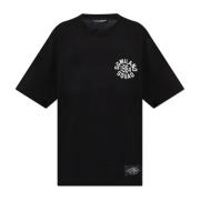 Dolce & Gabbana T-shirt med tryck Black, Herr