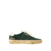 Golden Goose Grön Läder Sneakers - Soul Star Green, Dam