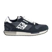 Napapijri Bl Lace-Up Sneakers med Logo Accent Blue, Herr