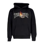 Thrasher Svart Cop Car Hoodie Black, Herr