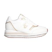 Liu Jo Vita sportiga syntetiska sneakers White, Dam