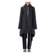 Rick Owens Fishtail Parka Ytterkläder Black, Dam