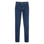 Jacob Cohën Stretch Bard Jeans Blue, Herr