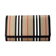 Burberry Icon Stripe Archive Svart Plnbok Crossbody Vska Multicolor, U...