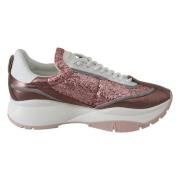 Jimmy Choo Glitter Sneaker Eufori Multicolor, Dam