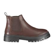 Levi's Brun Stilfull Side-Zip Bootie med Logodetalj Brown, Herr