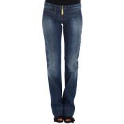 Roberto Cavalli Chica Bootcut Jeans i blå denim Blue, Dam